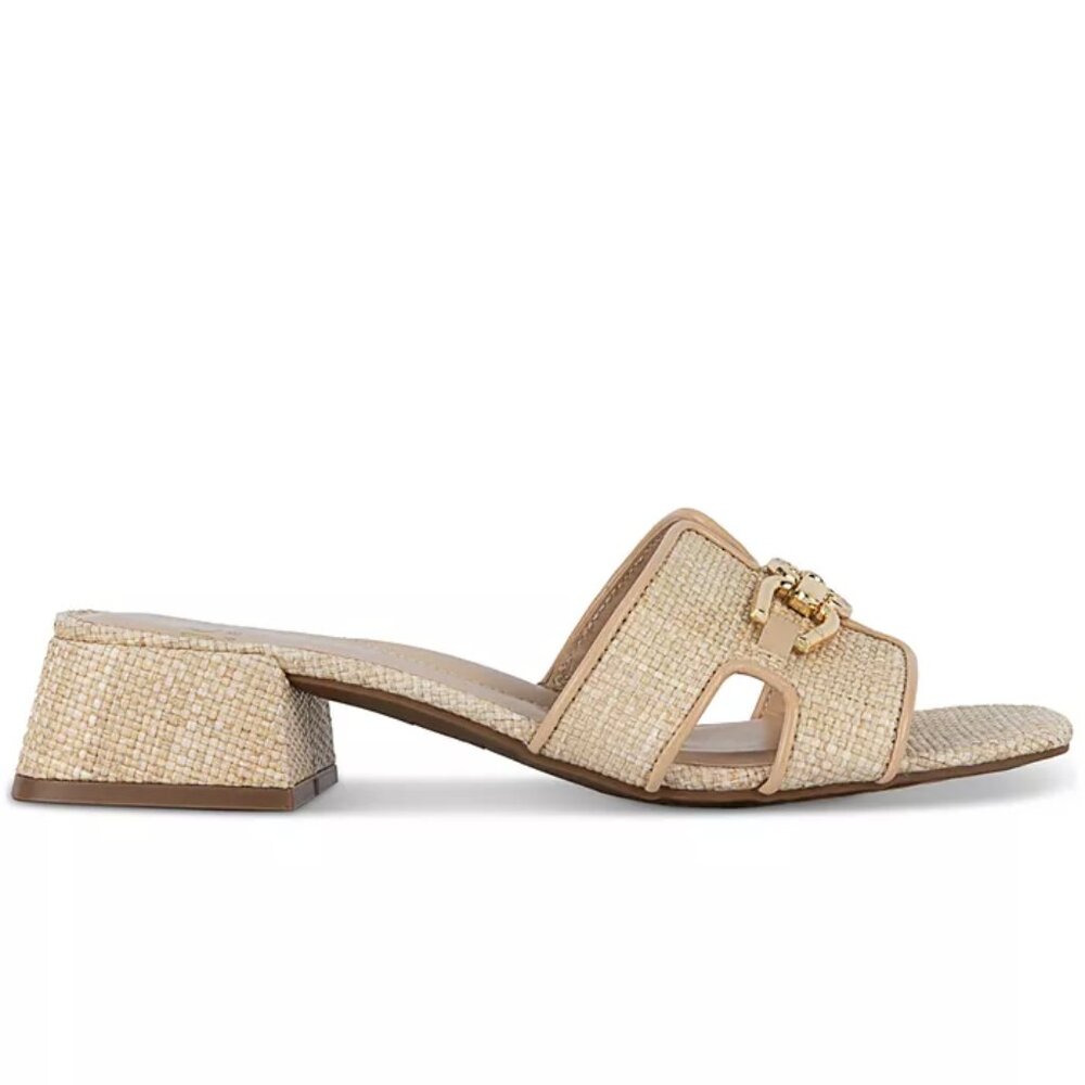 $79 NWT (7.5) Jones New York Woven Blocked Heel Mule - Picture 11 of 15
